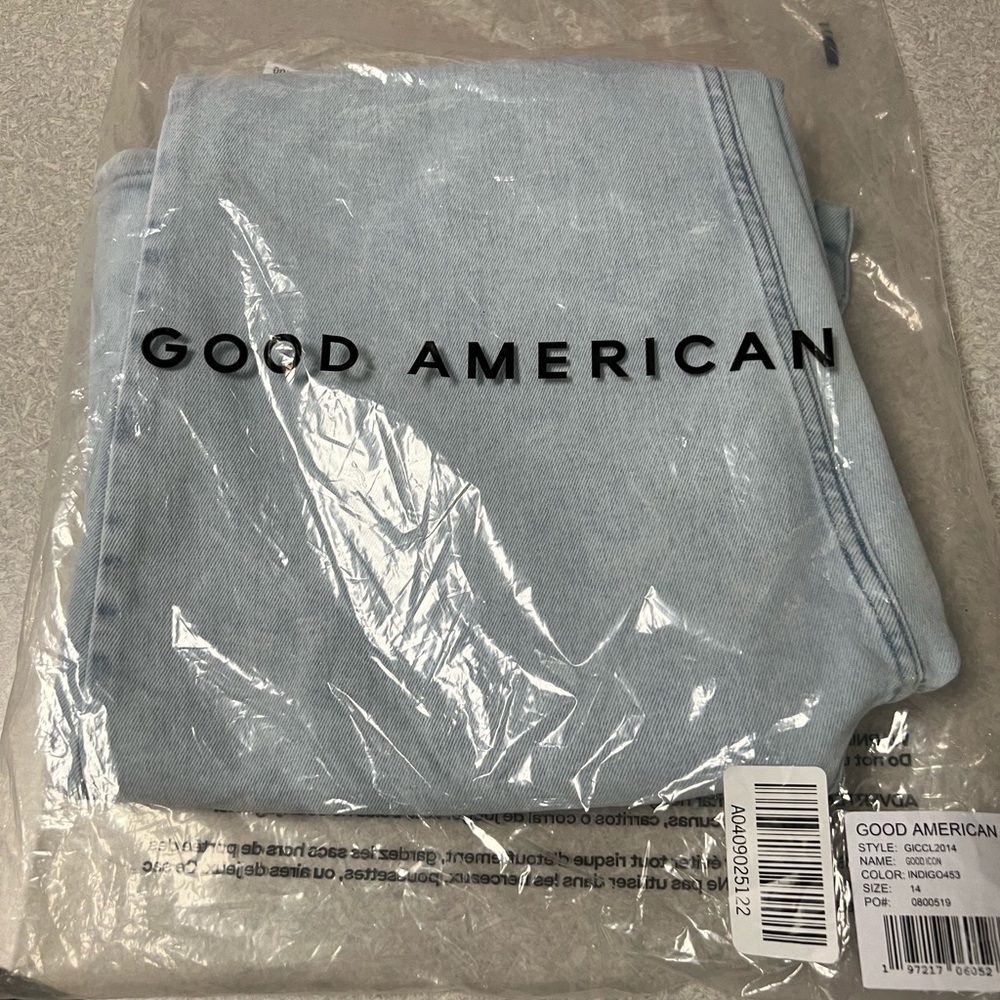 Good American compression jeans, size 14- Brand New